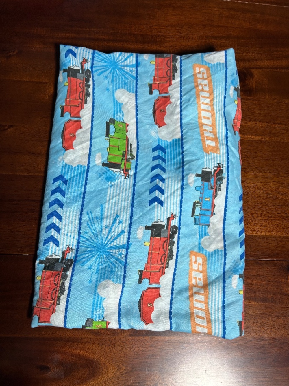 Vintage Thomas the Tank Engine Twin Flat Sheet - James & Percy Train Print